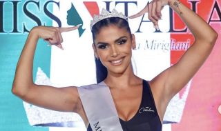Осиновена българка е на крачка от големия финала на „Мис Италия” (СНИМКИ)