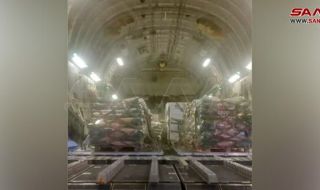 Четвърти самолет на Емирствата кацна в Латакия с 50 тона помощ за Сирия