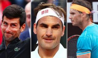 Страхотна инициатива на тримата големи в тениса - Джокович, Федерер и Надал