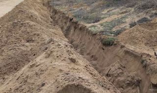 Изкопът край дюните между Несебър и Равда е незаконен