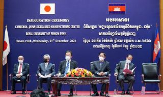 Камбоджанско-японският дигитализиран производствен център отвори врати в Пномпен