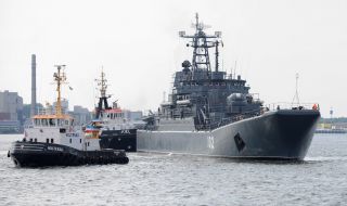 Русия изпрати корабите на Балтийския флот в Черно море