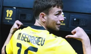 Мартин Георгиев с дебют като титуляр за АЕК Атина