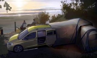 Volkswagen Caddy става къща на колела с двуметрова спалня