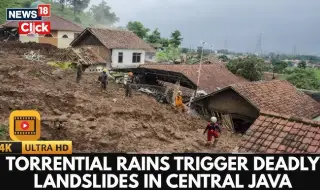 Свлачище уби 11 души в Индонезия, 12 са в неизвестност ВИДЕО