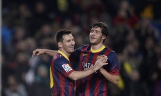 Барса вкарва веднъж на 32 минути – със или без Меси