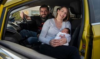 Жена роди по време на бясна гонка с полицията