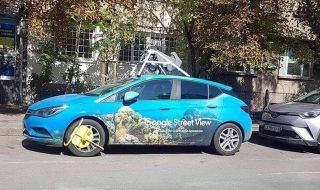 "Паркинги и гаражи" не спят: Закопчаха и кола на Google