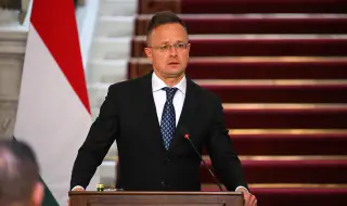 Унгарският външен министър Петер Сиярто на посещение в Северна Македония