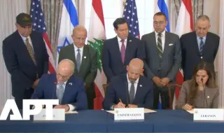 Middle East Peace Breakthrough: Israel, Lebanon Sign Historic Agreement VIDEO 