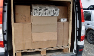 Задържаха 23 990 кутии цигари без бандерол