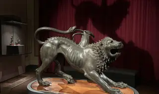 Представиха гордостта на етруските - "Химера от Арецо" - в самостоятелна зала в музея на Флоренция