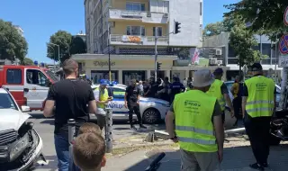Дете пострада при катастрофа в центъра на Варна, единият от шофьорите бил дрогиран