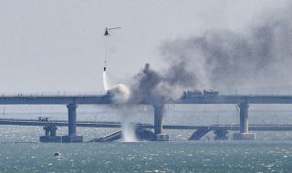 Украинските служби взривиха Кримския мост