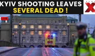 Стрелецът, убил петима в Киев, запалил дома си, преди да излезе с оръжие на улицата