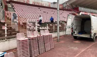 Седалките на "Българска армия" ще "красят" стадион на отбор в Трета лига