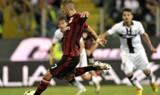 Милан удари Парма в брутален голов трилър
