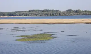 The low level of the Danube revealed artifacts