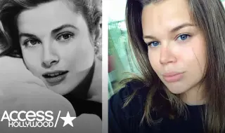 71 години по-късно: Внучката на покойната принцеса на Монако се появи в тоалета на баба си от филм на Хичкок СНИМКИ