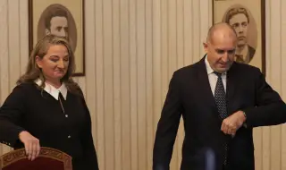 Радев благодари на Сачева, че е отсрамила мъжете в ГЕРБ. Тя: Президентската институция е като партийна централа