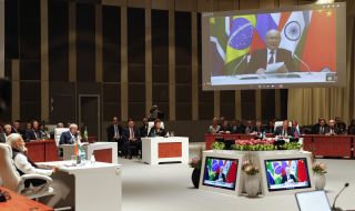 Путин пред БРИКС: Русия иска единствено да сложи край на войната в Украйна, разгърната от Запада