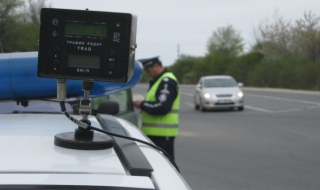 Рекорд за превишена скорост в Шуменско