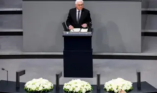 Германският президент: Твърдо се противопоставяме на историческите лъжи на Кремъл