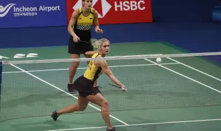 Блестящ старт за сестри Стоеви на престижния бадминтон турнир в Бирмингам