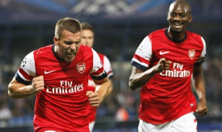 Подолски: Обичам Арсенал