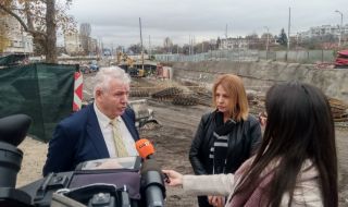 Фандъкова каза как върви строежът на третата линия на метрото