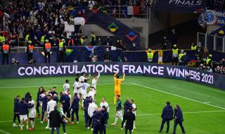 Франция триумфира в Лигата на нациите след обрат над Испания (ВИДЕО)