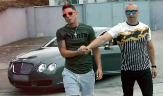 Издирван испански наркобарон кара Bentley в музикален видеоклип