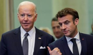 Макрон пристигна на първо официално посещение в САЩ през мандата на Байдън