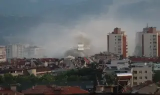Гори заведение в Благоевград