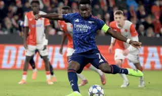  Букайо Сака: Рано е да говорим за титлата във Висшата лига