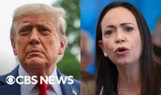 Мария Мачадо се срещна с Доналд Тръмп в Белия дом и му предложи Нобеловата си награда за мир ВИДЕО