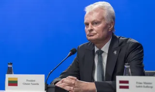 Науседа: Сваленият в Литва дрон „Гербера“ най-вероятно е бил насочен към Украйна