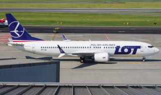 LOT иска компенсации заради Boeing 737 MAX 8