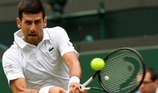 Джокович премери сили със... сумист (СНИМКА)