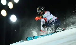 Алберт Попов с труден старт в слалома на Световната купа в Хафиел