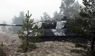 Четиринадесет танка "Леопард 2A4" ще бъдат доставени на Украйна това лято