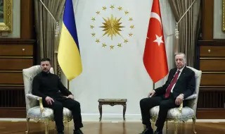 Започна срещата между Ердоган и Зеленски в турската столица