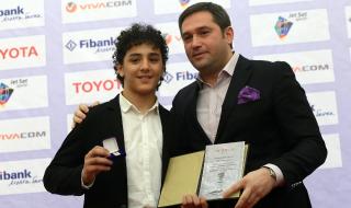 Едмонд Назарян е европейски шампион по борба