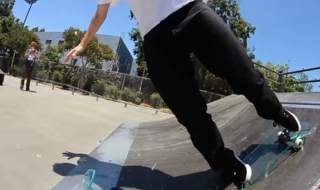 Не се пробвайте със стъклен скейтборд (Видео)