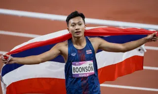 Thai man equals Asian record in 200m sprint