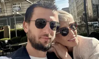Ромина и Дарко Тасевски отпразнуваха 13 години брак (СНИМКА)