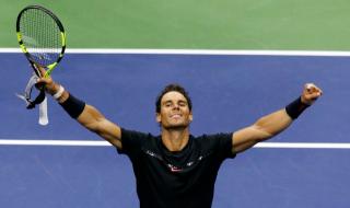 Надал загуби сет, но продължава в САЩ