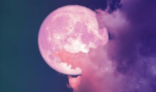 Вижте супер розовата Луна (СНИМКИ)