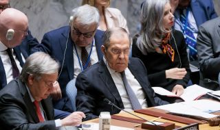Гутериш критикува Москва на среща на ООН, председателствана от руския външен министър Сергей Лавров 
