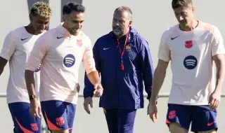 Флик се ядоса на слуховете за напускане на Барса: Това са още глупости!